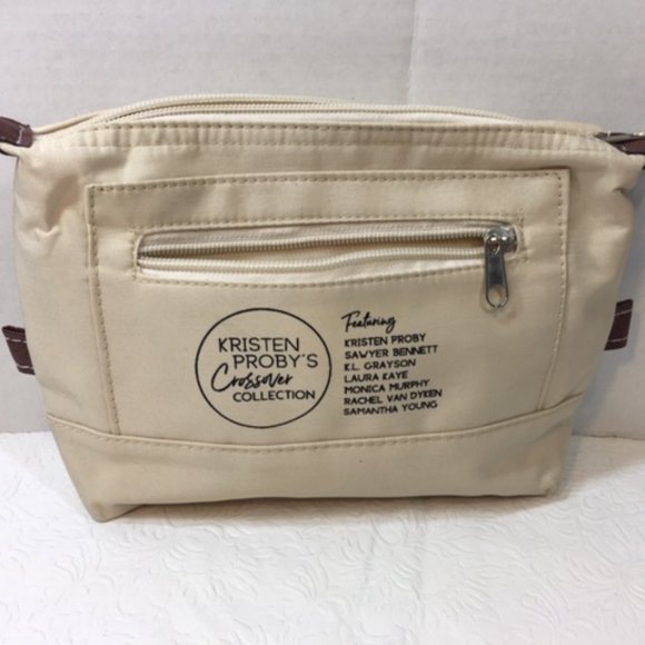 Kristen Proby's Crossover Collection Book Travel Cosmetic Zip Pouch - Picture 4 of 8